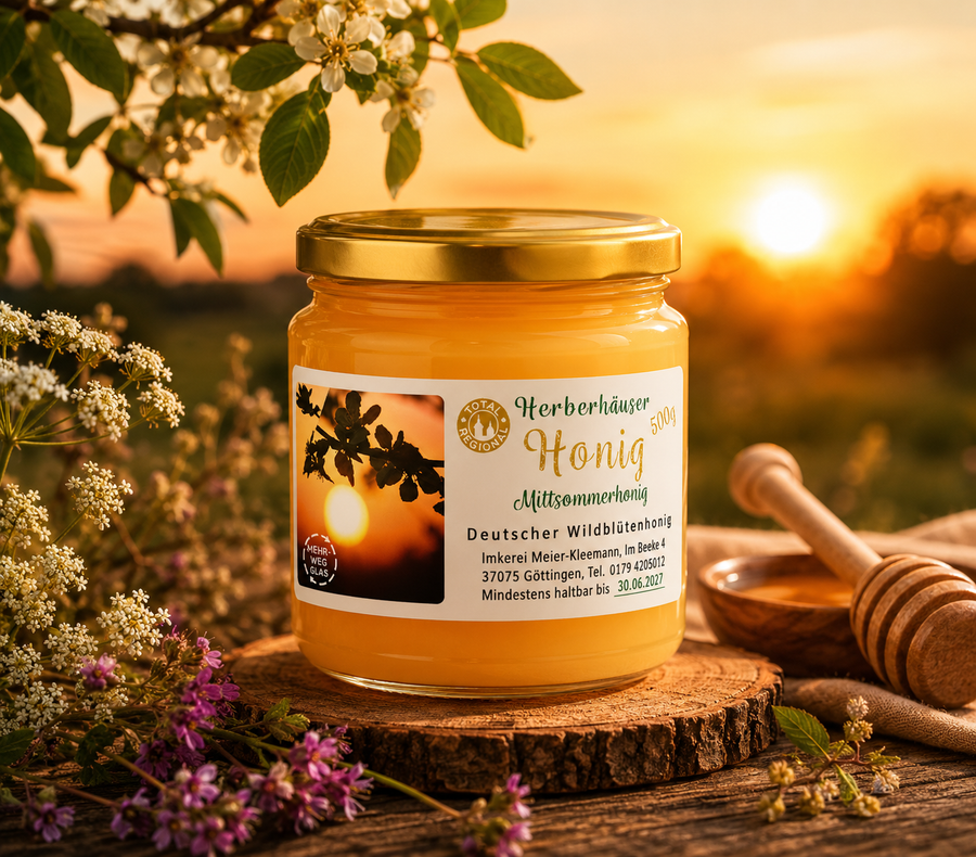 Mittsommer Honig – Geerntet zur Sommer Sonnenwende