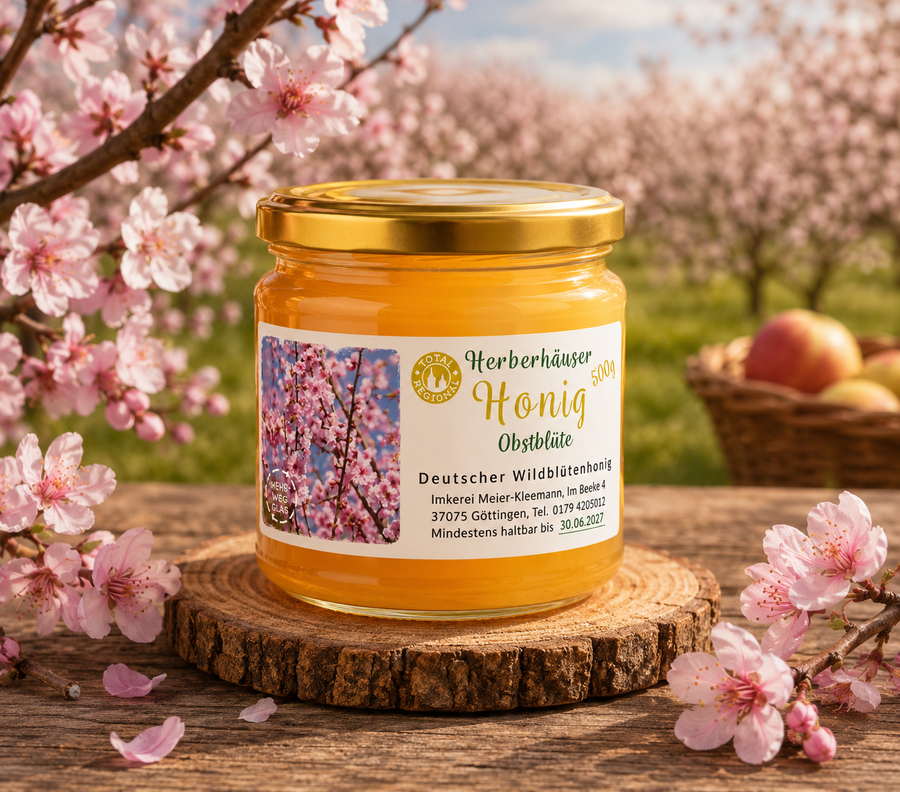 Obstblütenhonig – Erster Honig des Frühlings