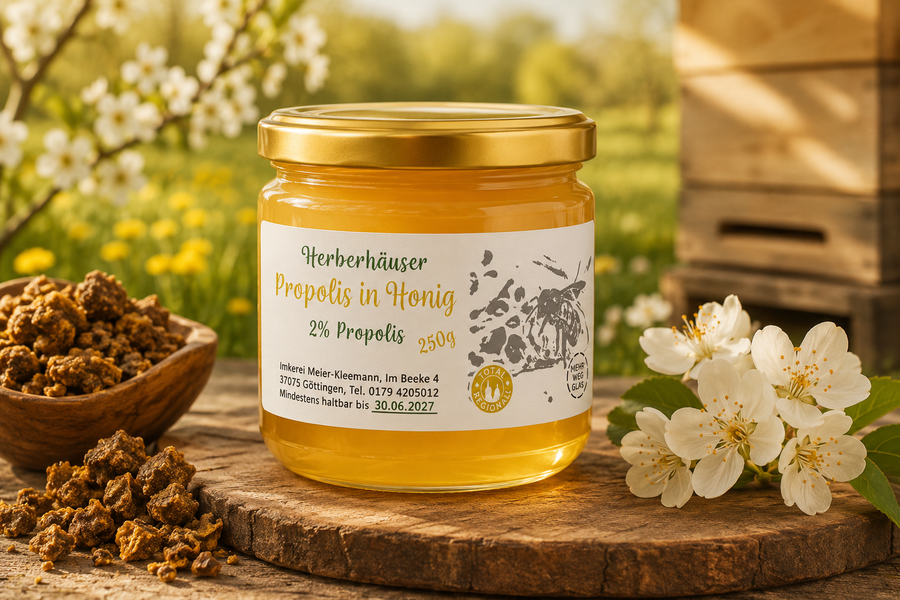 Propolis in Honig – Uraltes Bienenstock-Geheimnis